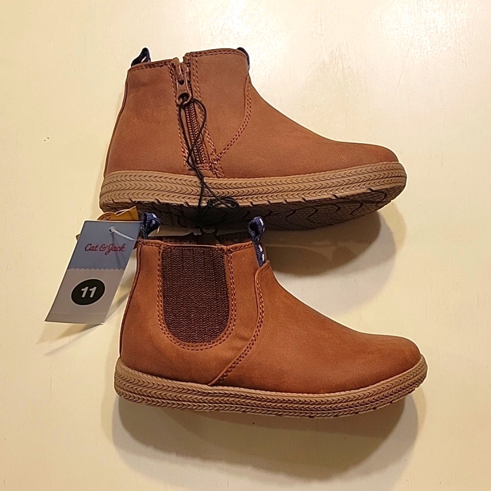 Boys Brown Boots Size 11